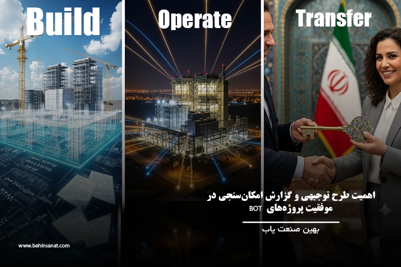 The Bot Project اهمیت طرح توجیهی و گزارش امکانسنجی در موفقیت پروژههای BOT